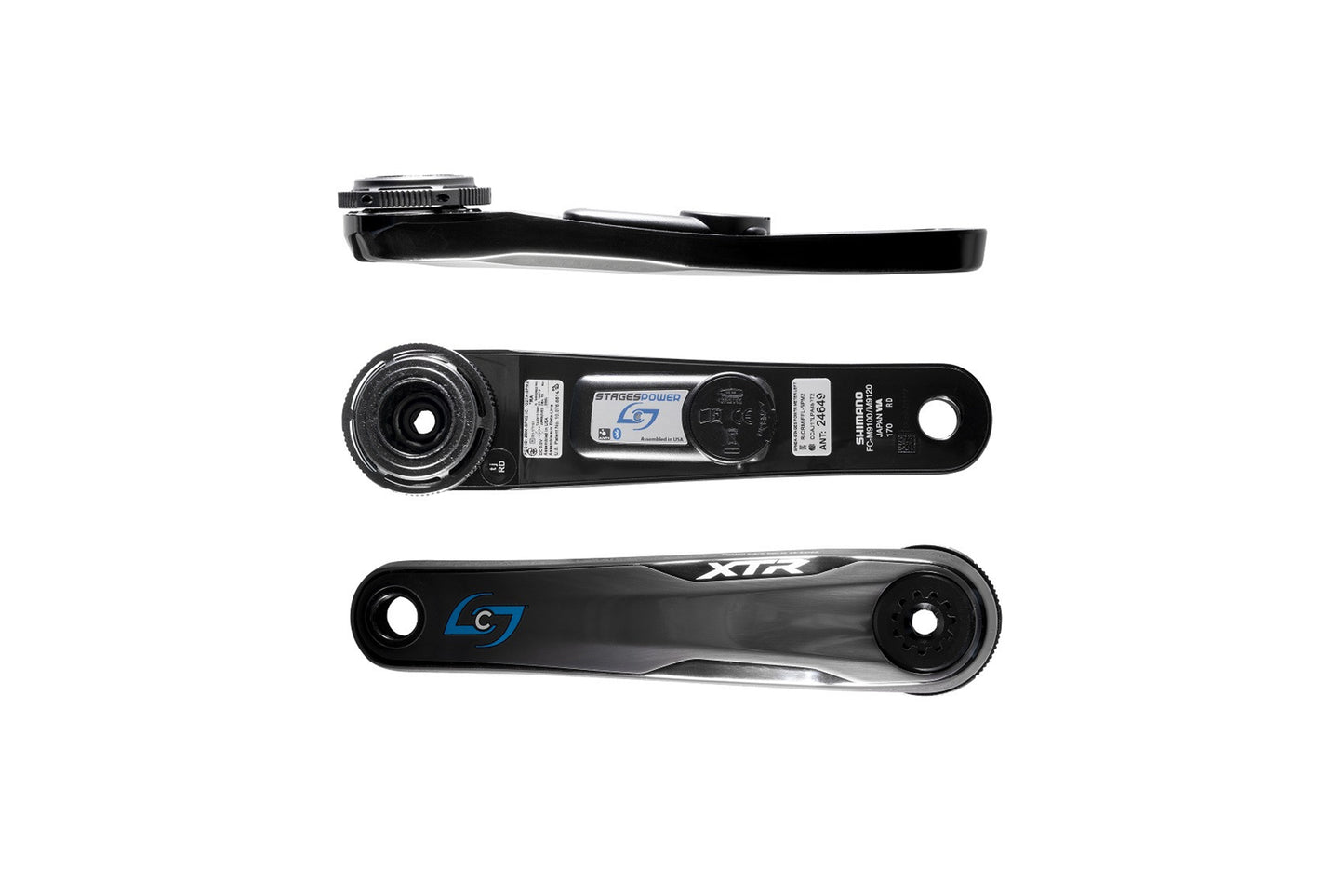 Stages Gen 3 Power Meter L Shimano XTR M9100/M9120 175mm