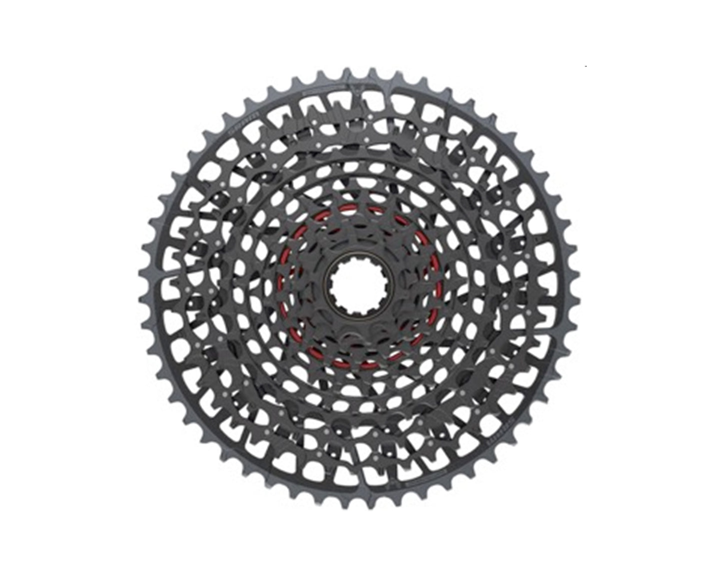 SRAM X0 EAGLE T-TYPE XS-1295 CASSETTE - 12-SPEED, 10-52T, FOR XD DRIVER, BLACK
