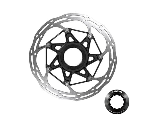 SRAM CenterLine X Disc Brake Rotor 180mm (Includes Internal Tooled Lockring)