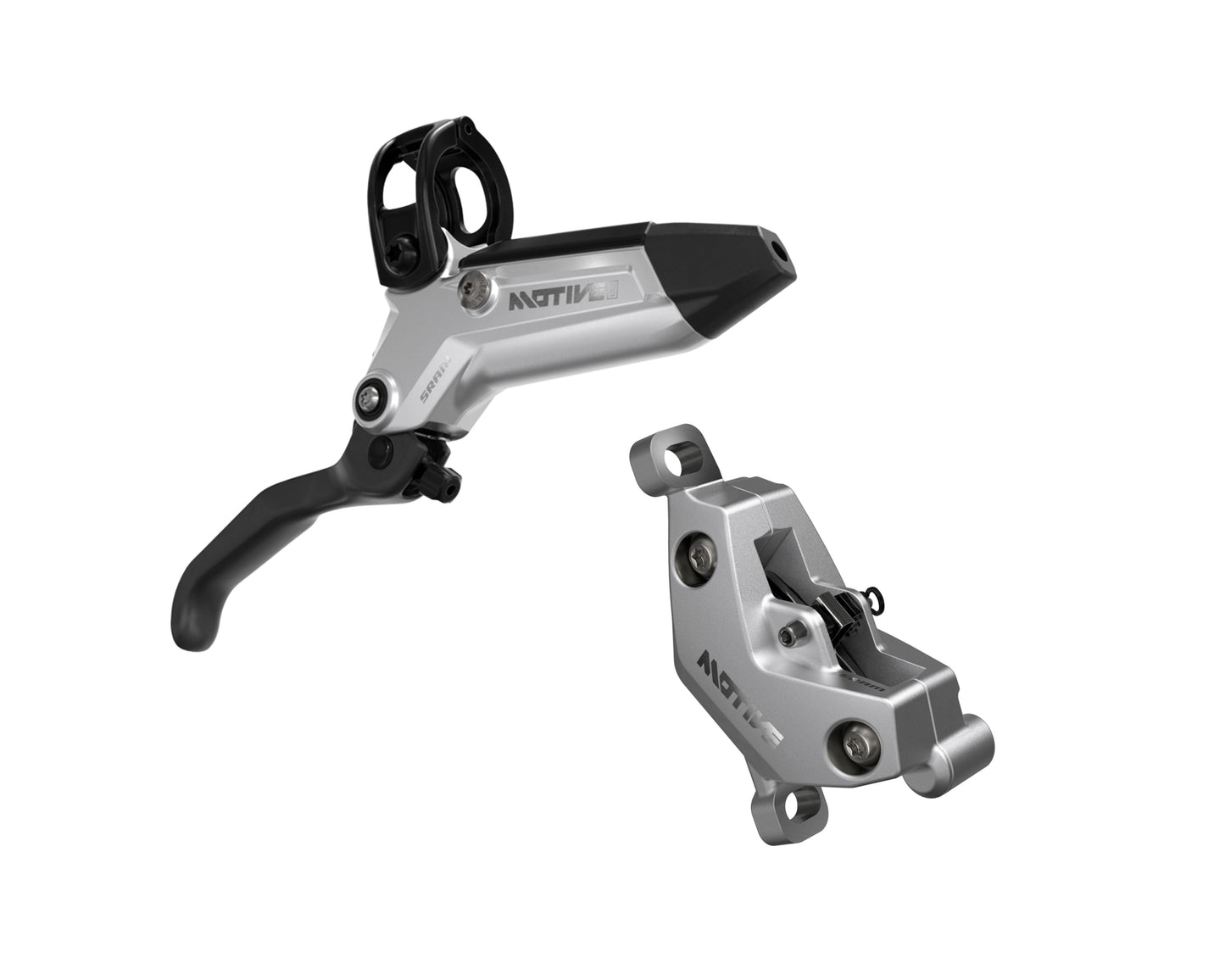 SRAM Motive Ultimate Disc Brake/ Lever - Clear Ano, Front or Rear, 2000mm Hose