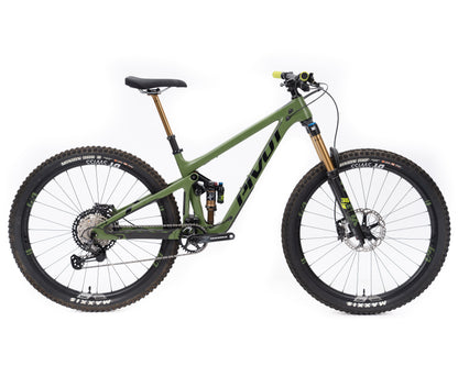 Pivot Switchblade Pro XT Treeline Green w/ Carbon Wheels MD