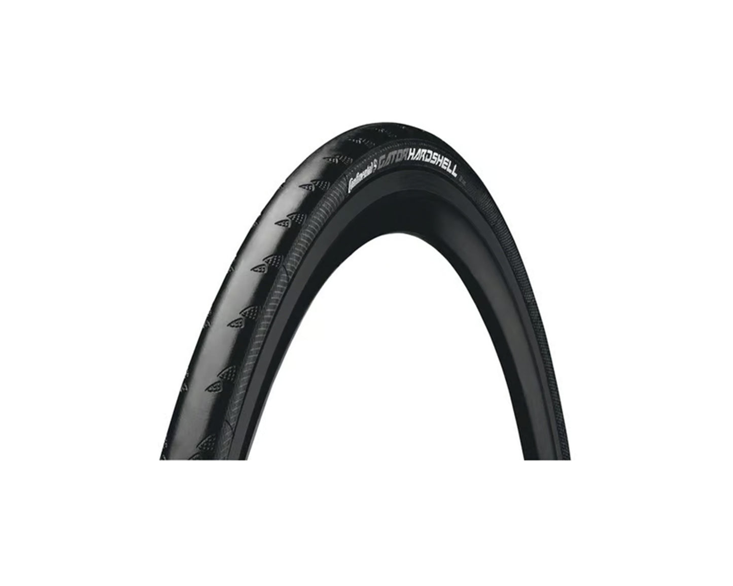 CONTINENTAL GATOR HARDSHELL TIRE - 700 X 32 CLINCHER FOLDING BLACK HARDSHELL BLACKEDITION