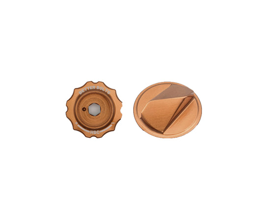 Better Bolts Fork Top Caps Fox 36 38 Grip2 Gripx2 Damper - Gold