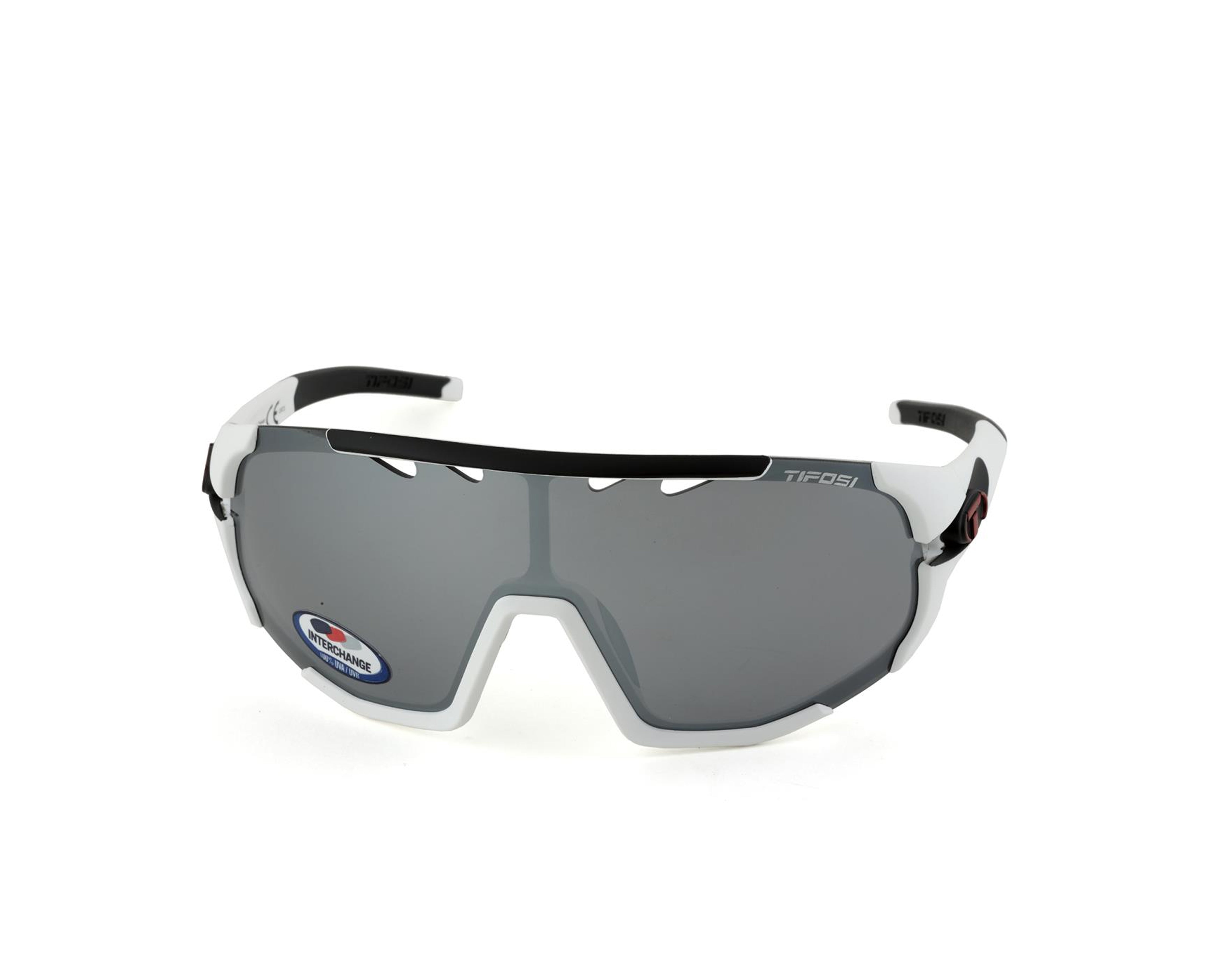 Tifosi Optics Sledge Sonnenbrille – Übergroßes Design, Belüftete Linsen, Verstellbare Bügel