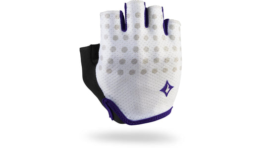 Specialized Women's Body Geometry Grail Short Finger Gloves - White / Indigo L