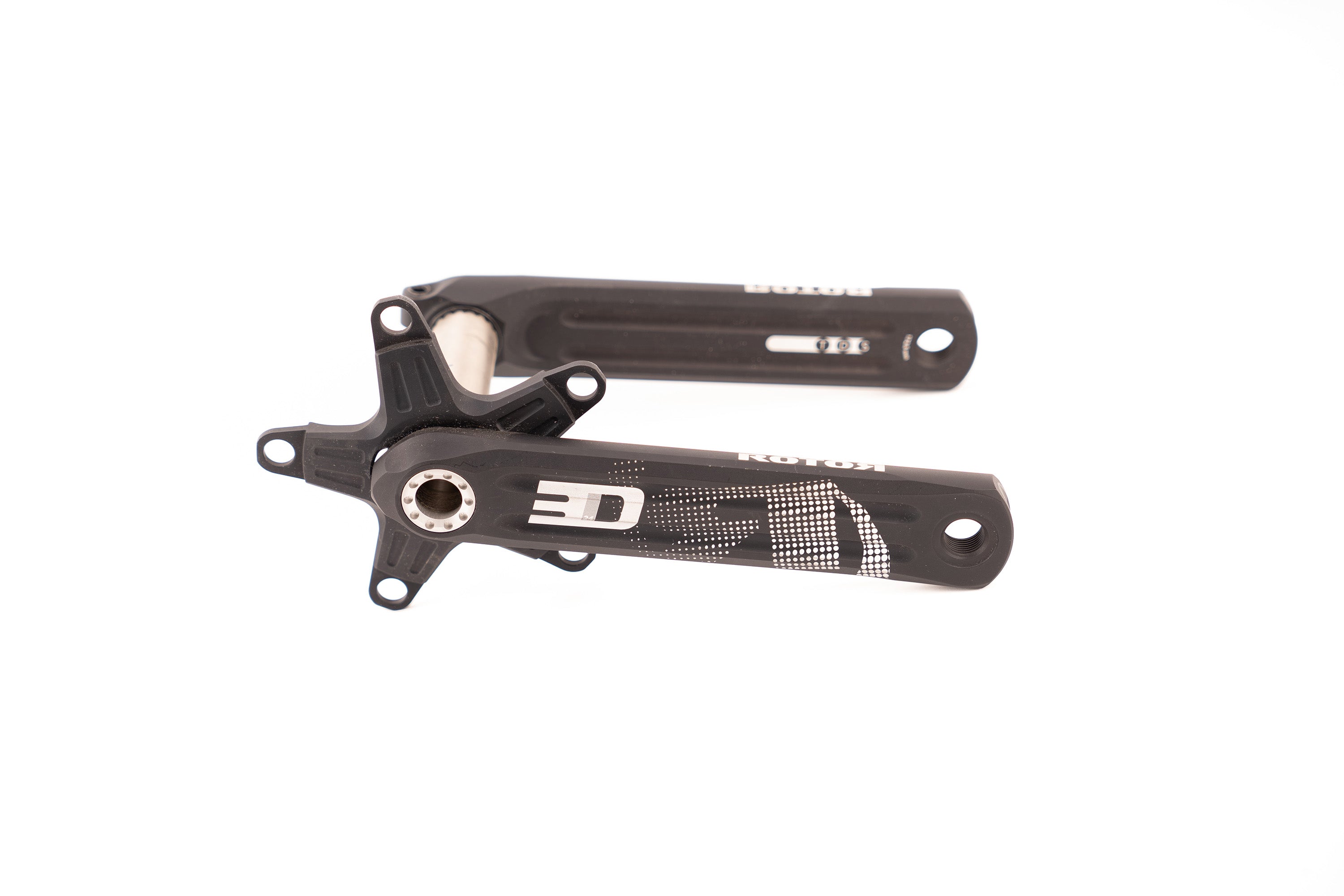 Rotor 3D Crankset Steel Road 172.5 BCD 110x5 Blk/Blk – Incycle