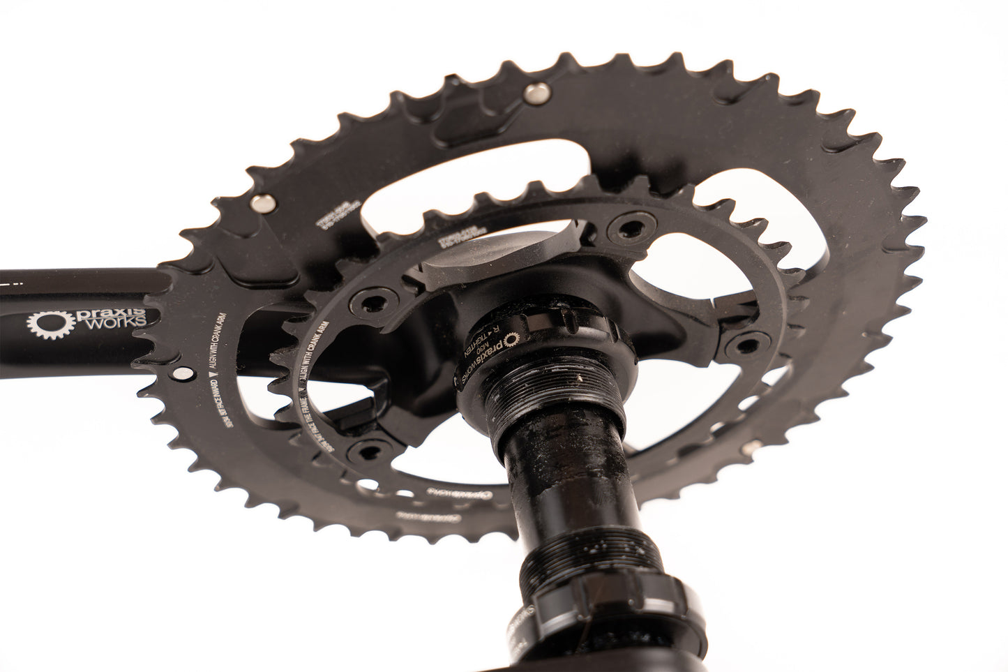 PraxisWorks 50/34 Crankset M30 BSA Threaded BB