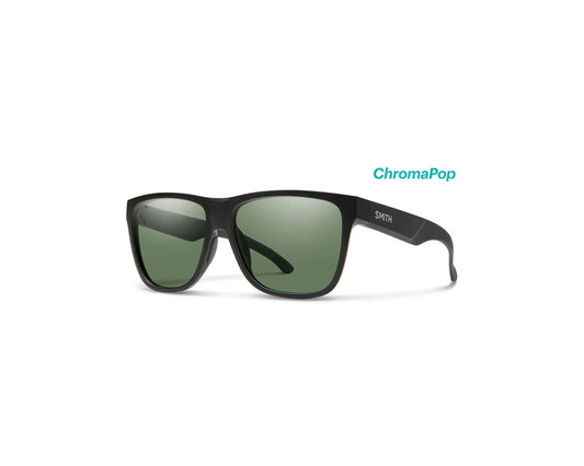 Smith Lowdown XL 2 - Matte Black / Chromapop Polarized Gray Green