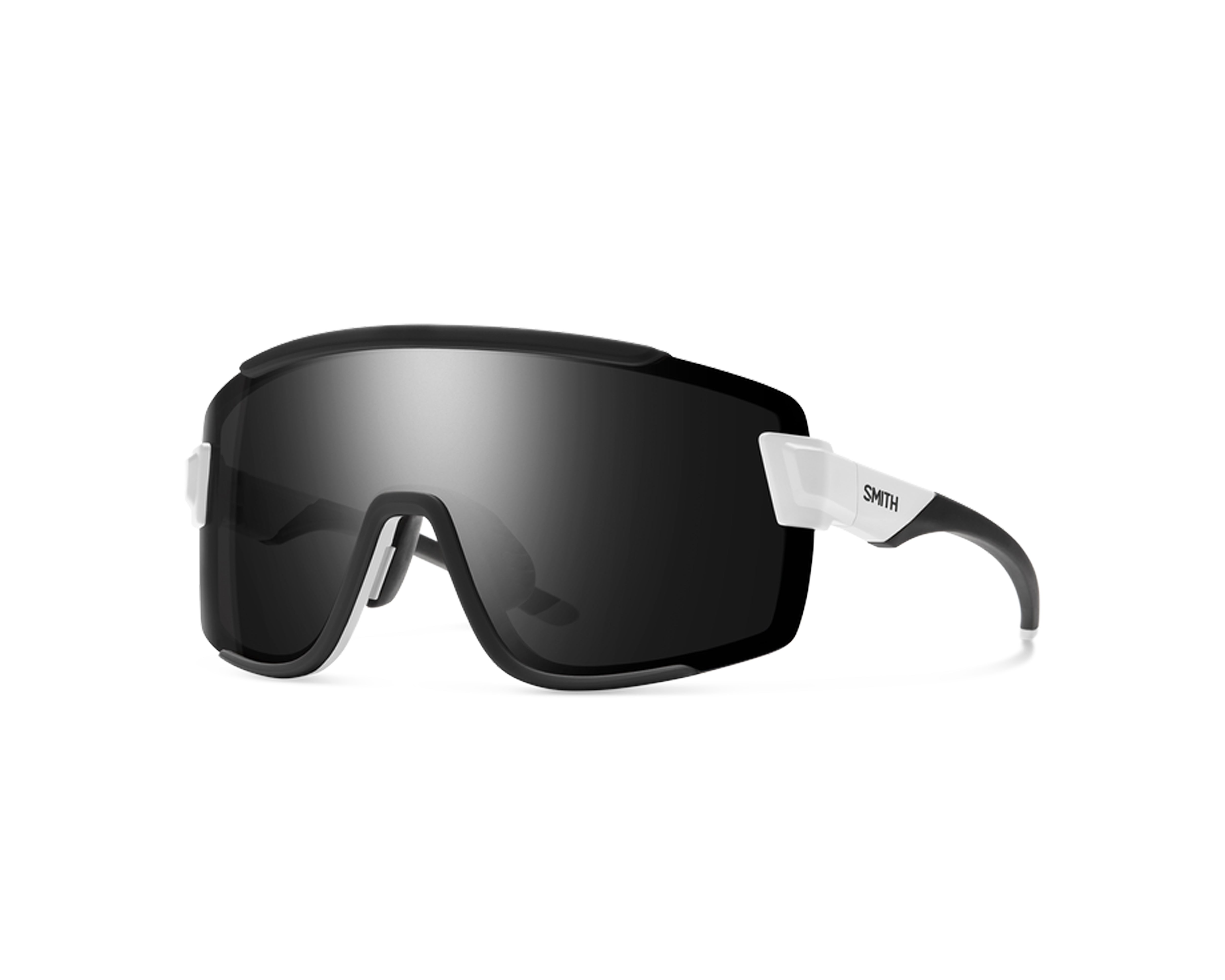 Smith Wildcat Matte White + Chromapop Black Lens – Incycle Bicycles Smith Wildcat Matte White + Chromapop Black Lens – Incycle Bicycles