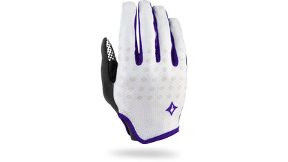 Specialized Women's Body Geometry Grail Long Finger Gloves - White / Indigo M