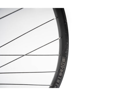 SUN RINGLE DUROC 40 EXPERT FRONT WHEEL - 27.5 15 X 110MM BOOST 6-BOLT BLACK (NEW OTHER)