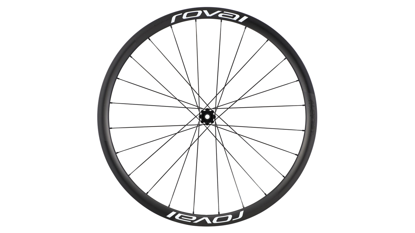 Specialized Roval Alpinist CLX II - Satin Carbon / Gloss White 700c Front