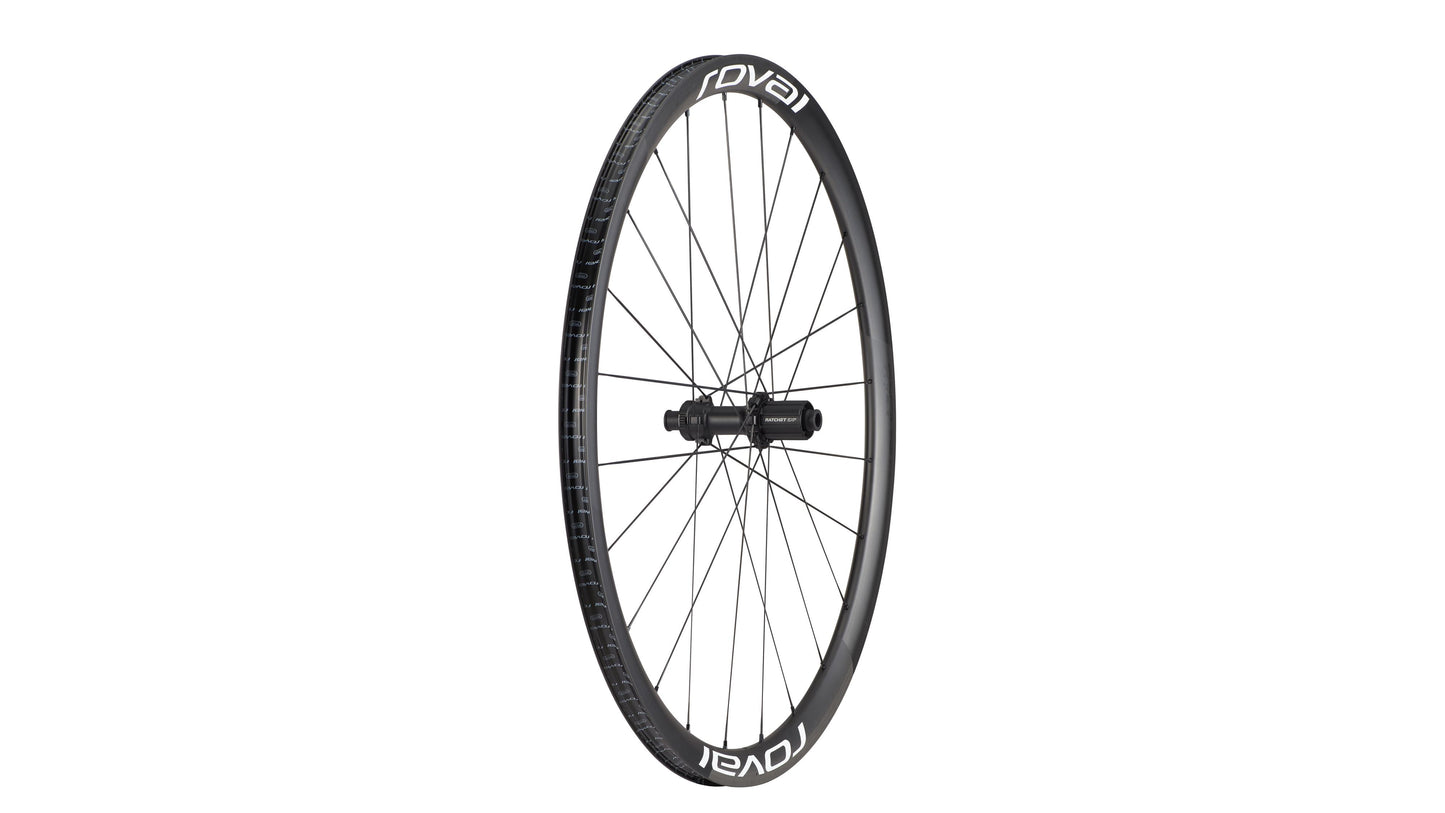 Specialized Roval Alpinist CLX II - Satin Carbon / Gloss White 700c Rear