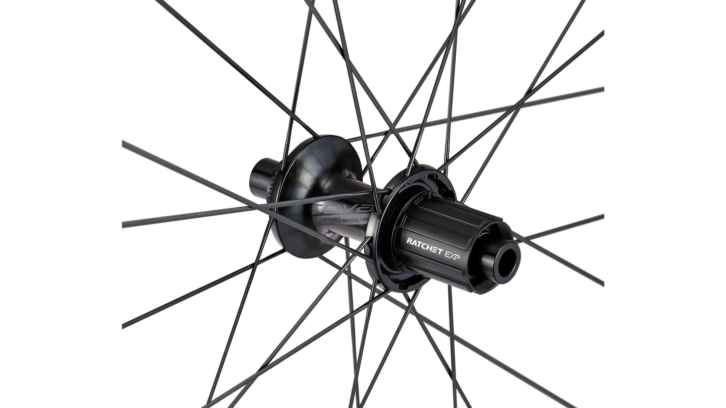 Specialized Rapide CLX II - Rear Satin Carbon/Gloss Blk 700C
