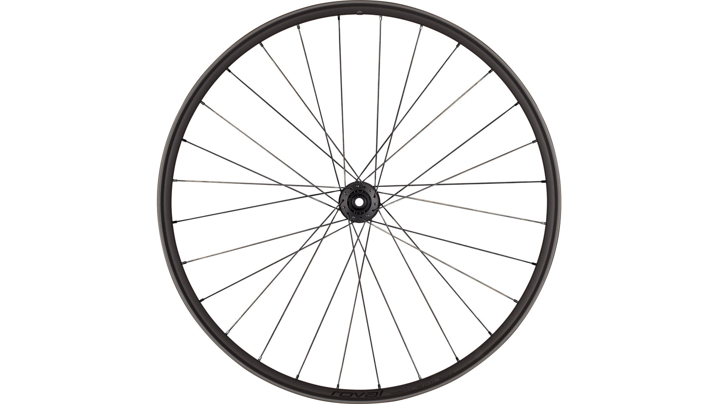 Specialized Roval Traverse SL II 240 6B - Satin Carbon / Gloss Black 29 Front 28H