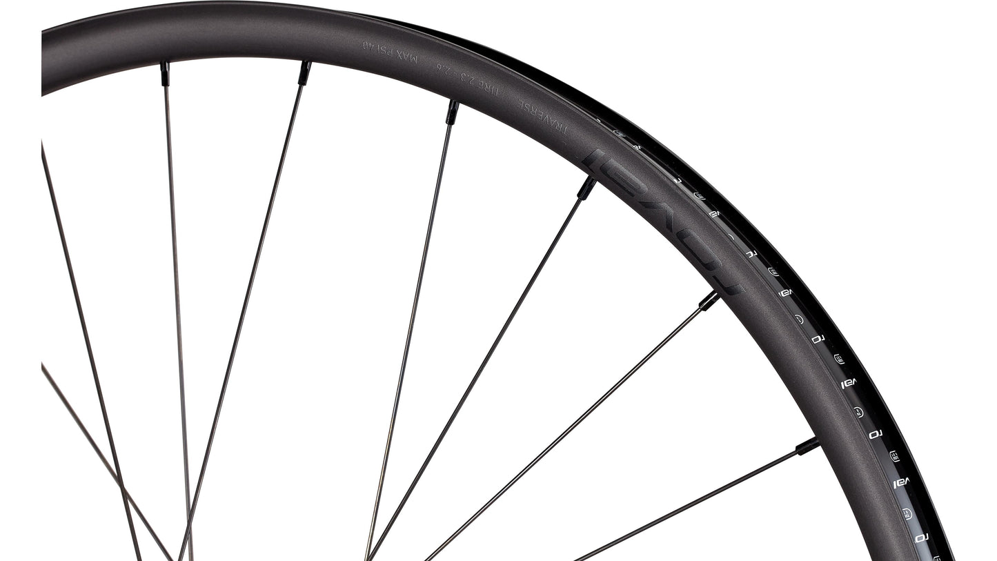 Specialized Roval Traverse Alloy 350 6B - Black / Charcoal 29 Rear 28H