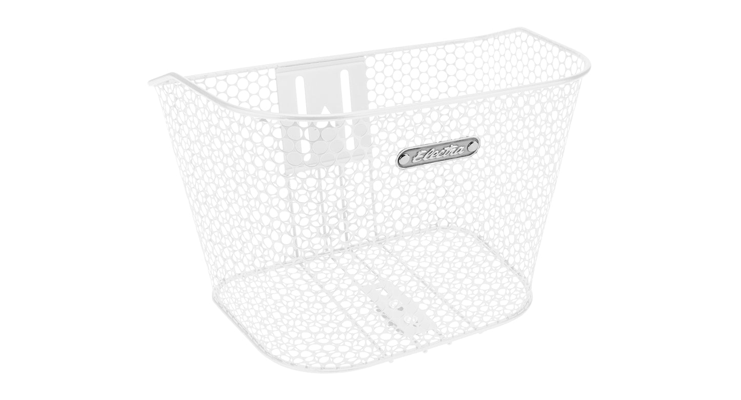 Electra Basket  Honeycomb Headset Mounted Front