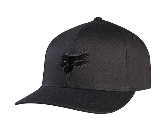 FOX RACING Fox Racing Legacy Flexfit Hat - Black/Black - Black