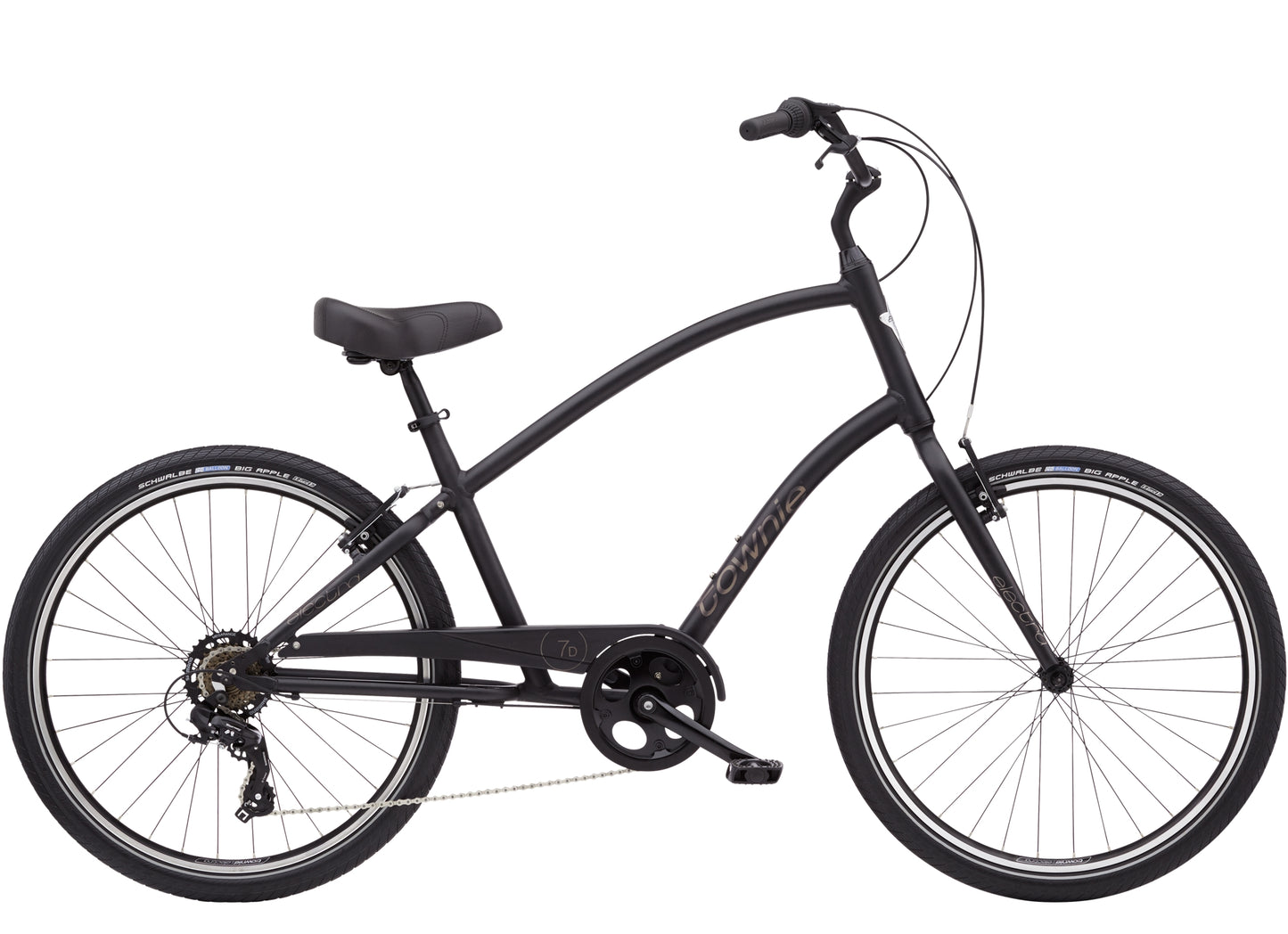 Electra Townie 7D Step Over 26 Tall Matte Blk