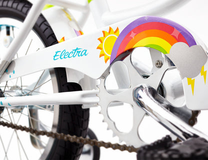 Electra Sun Shimmer 1 Girls' Cloud White 16"