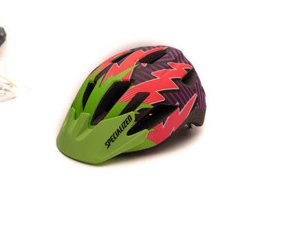Specialized Shuffle Led Sb Helmet Mips Cpsc Mongrn/Acdpnk Lightning Chld (NO)