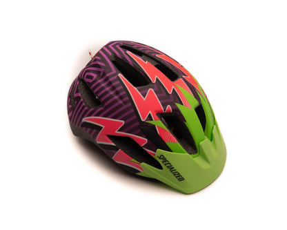 Specialized Shuffle Led Sb Helmet Mips Cpsc Mongrn/Acdpnk Lightning Chld (NO)