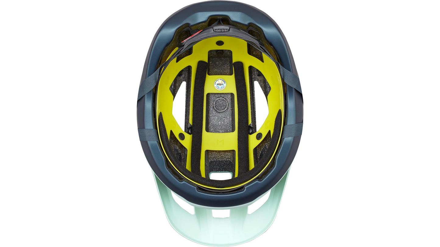 White Sage / Deep Lake Metallic