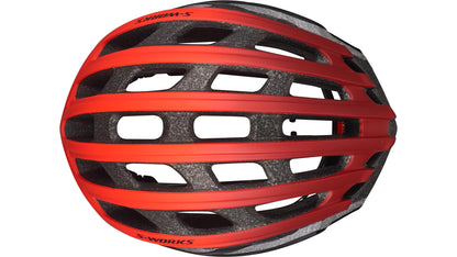 S-Works Prevail Ii Angi Mips Helmet Rocket Red/Crimson/Black M