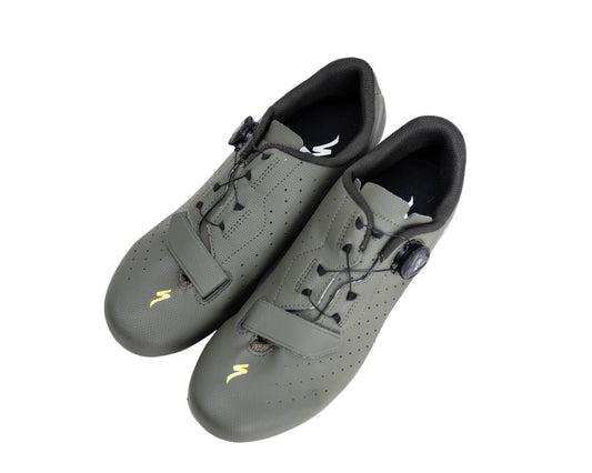 [Open Box ] Specialized Torch 1.0 Road Shoe - Oakgrn/Dkmos 45