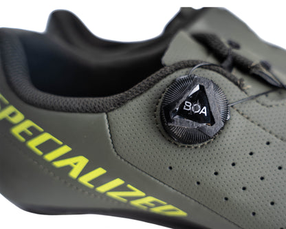 [Open Box ] Specialized Torch 1.0 Road Shoe - Oakgrn/Dkmos 45
