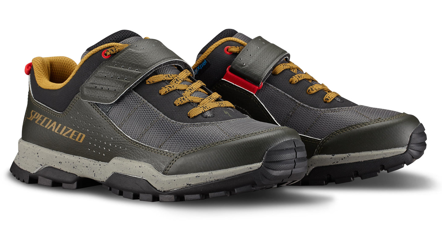 Specialized RIME 1.0 MTB Shoes Dark Moss Green/Harvest Gold