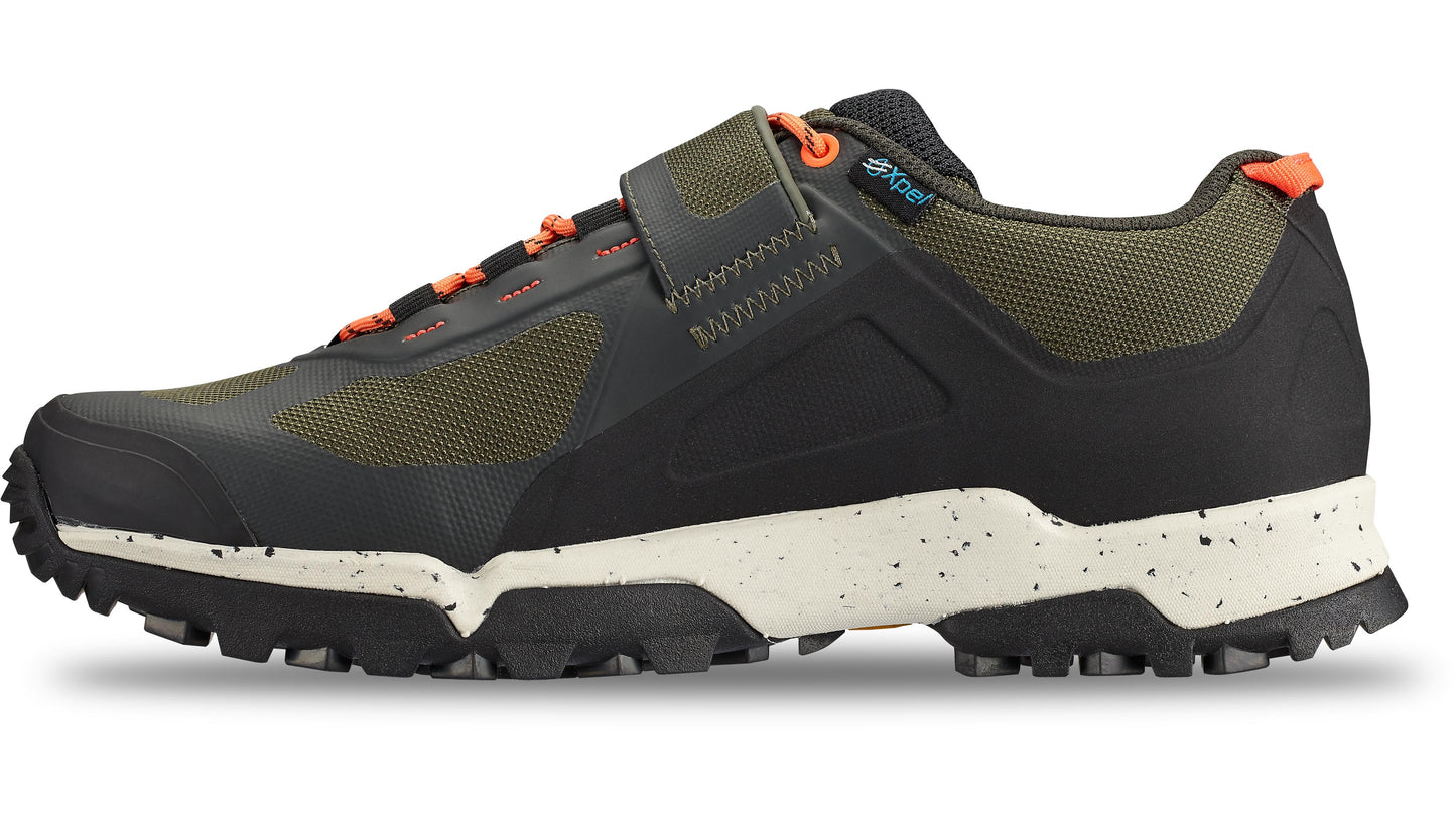 Specialized Rime 2.0 Mountain Bike Shoe - Dark Moss Green / Limestone / Cactus Bloom 48