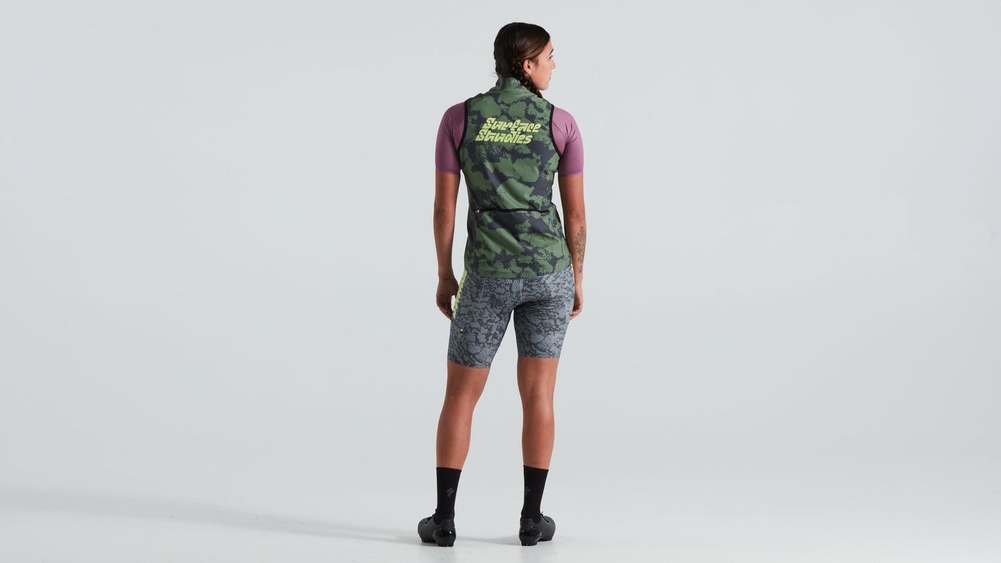 INCYCLE Specialized Women'S Surface Studies Deflect Vest - Gray / Green