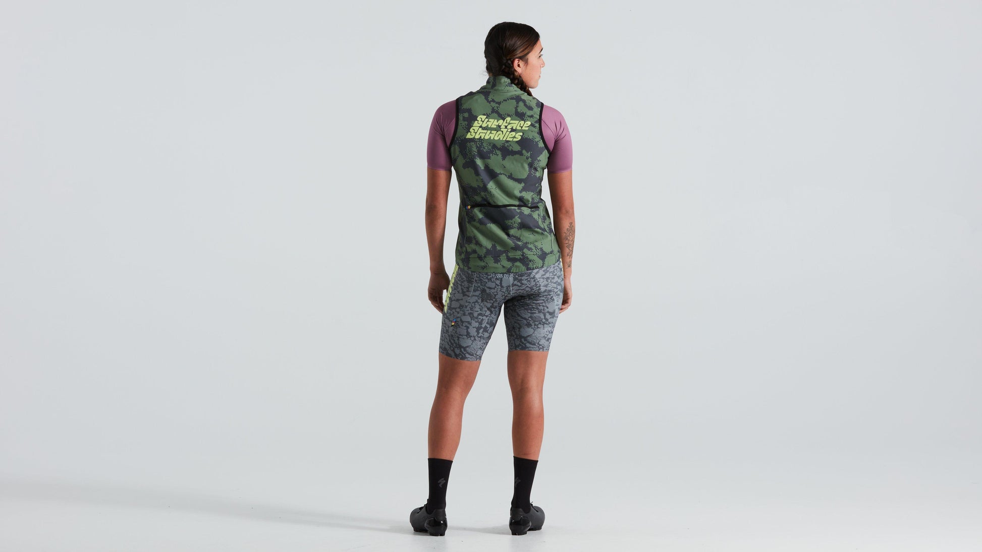 INCYCLE Specialized Women'S Surface Studies Deflect Vest - Gray / Green