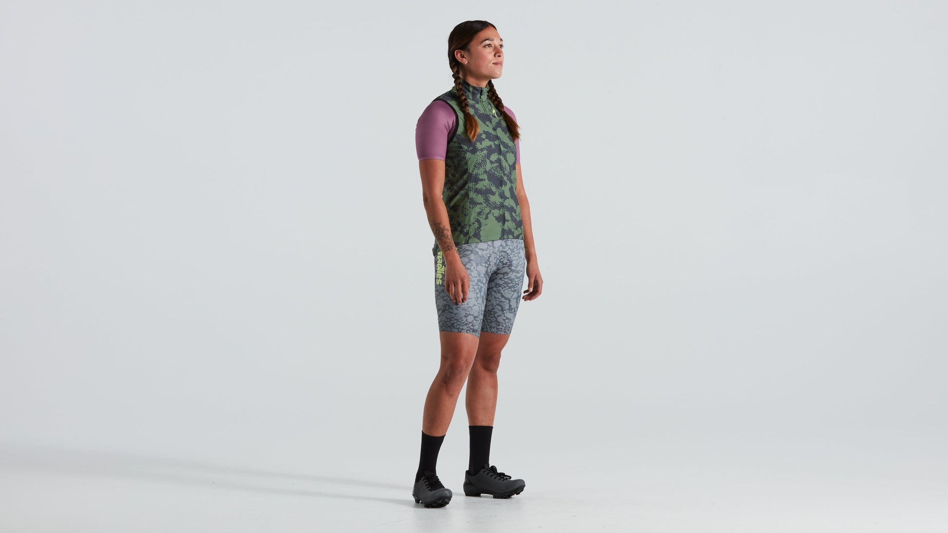 INCYCLE Specialized Women'S Surface Studies Deflect Vest - Gray / Green