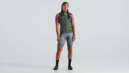 Specialized Women's Surface Studies Deflect Vest - Gray / Green XL