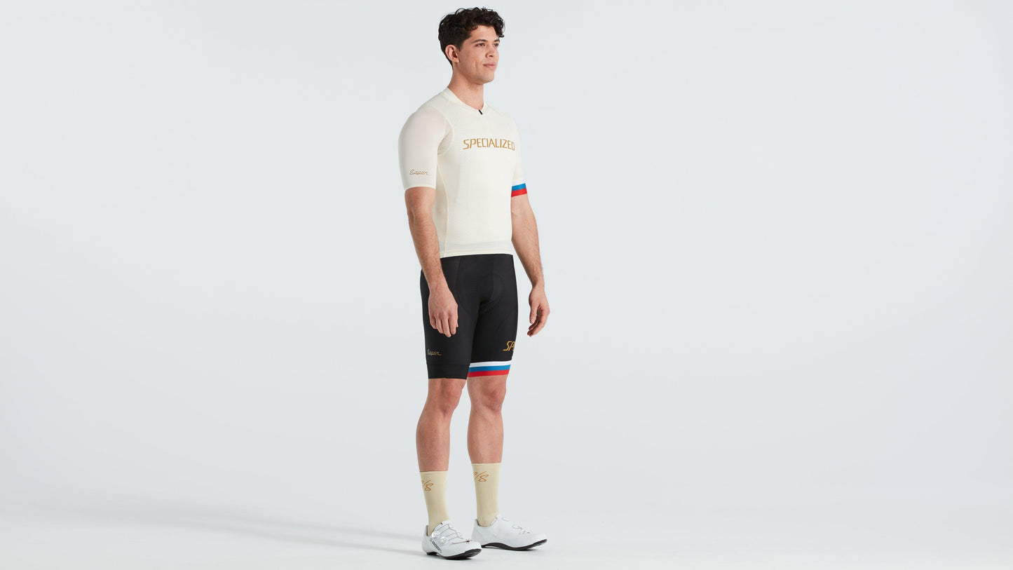Specialized Men's SL Air Short Sleeve Jersey - Sagan Collection: Disruption - White S
