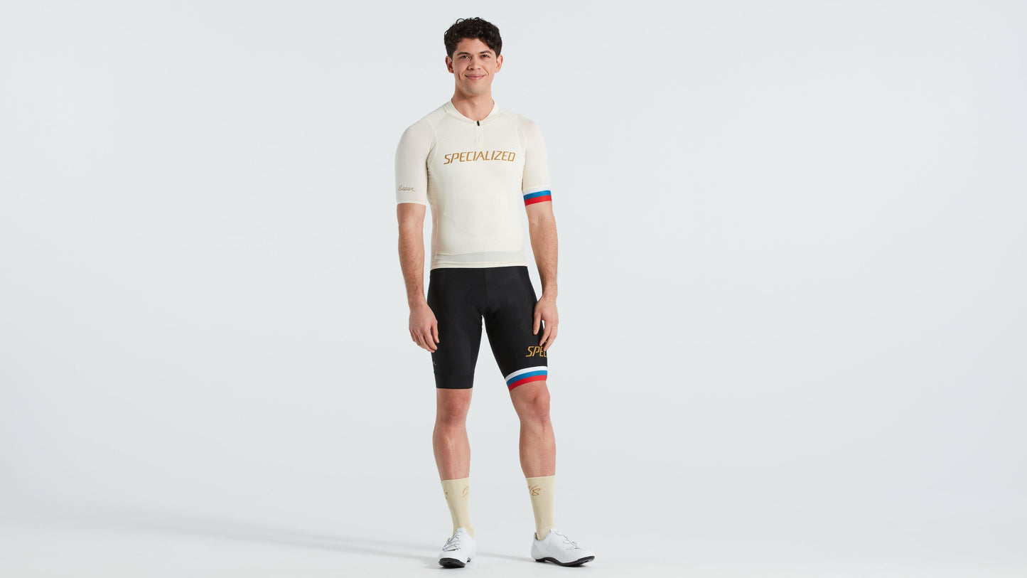 Specialized Men's SL Air Short Sleeve Jersey - Sagan Collection: Disruption - White S