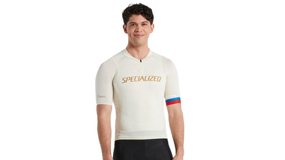 Specialized Men's SL Air Short Sleeve Jersey - Sagan Collection: Disruption - White S