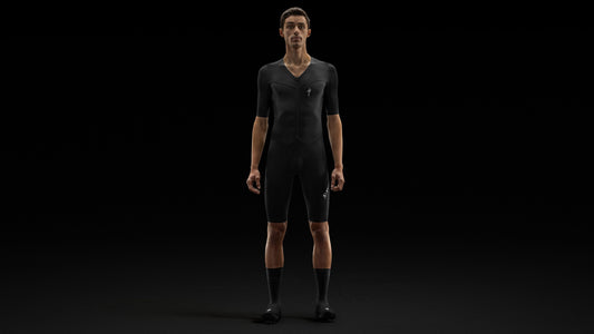 Specialized Men's S-Works Aero Short Sleeve Skin Suit - Black S