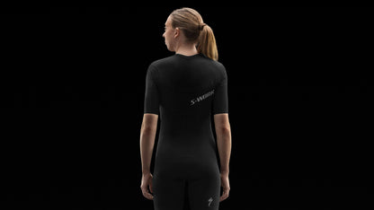 Specialized Women's S-Works Aero Short Sleeve Skin Suit - Black XS