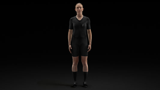 Specialized Women's S-Works Aero Short Sleeve Skin Suit - Black L