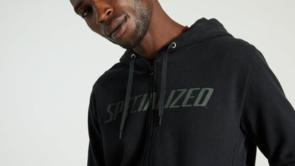 Specialized Legacy Wordmark Zip-Up Hoodie Men Blk