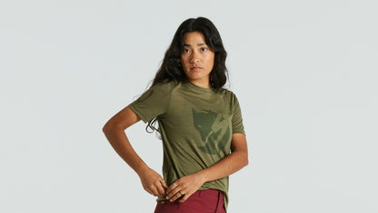 Specialized/Fjällräven Wool Short Sleeve Tee Wmn