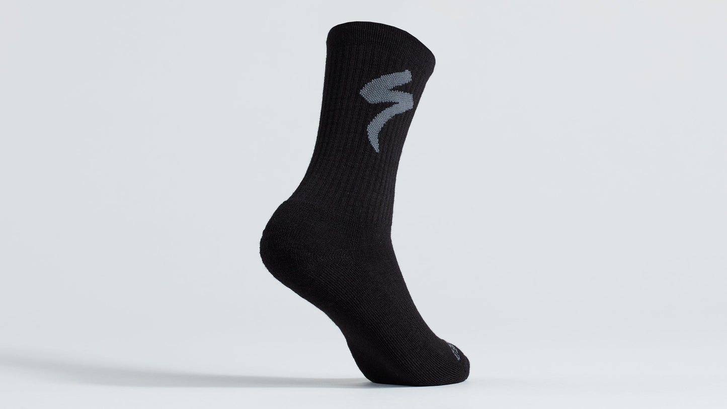 Specialized Merino Midweight Tall Logo Sock