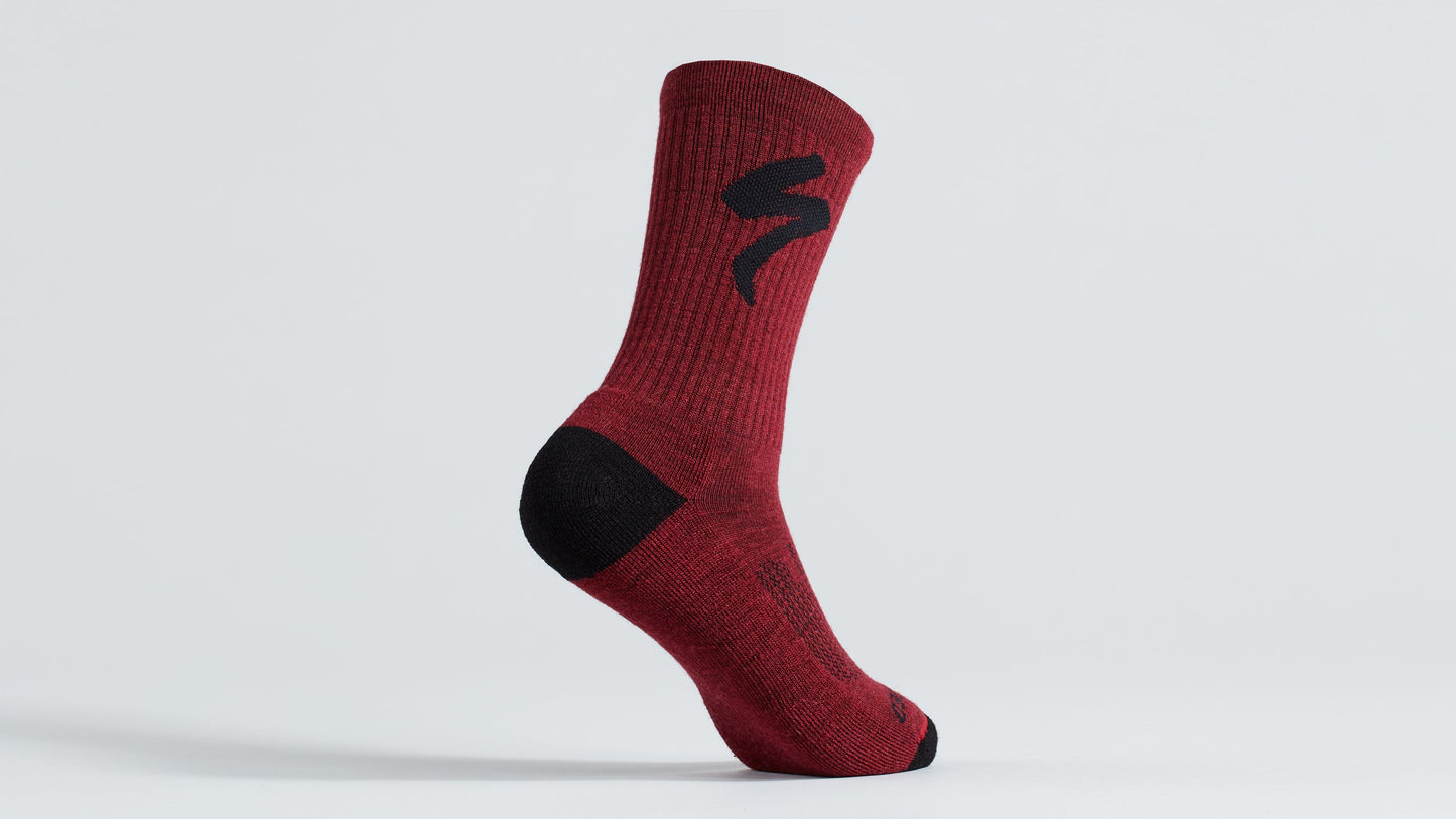 Specialized Merino Midweight Tall Logo Sock