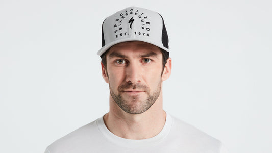Specialized New Era Stoke Trucker Hat - Dove Grey One Size