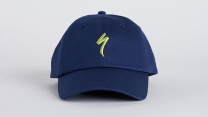 Specialized Youth S-Logo 6-Panel Dad Hat - Deep Marine One Size