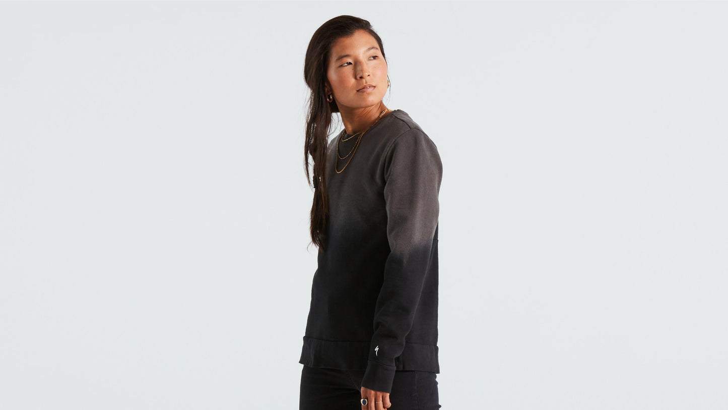 Specialized Legacy Spray Crewneck Ls Wmn Crew