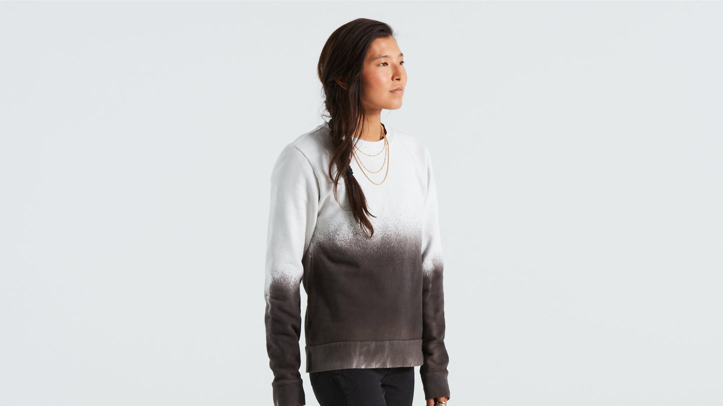 Specialized Legacy Spray Crewneck Ls Wmn Crew